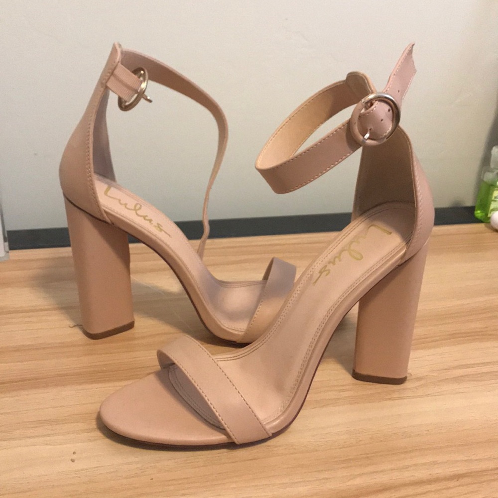 Nude heels